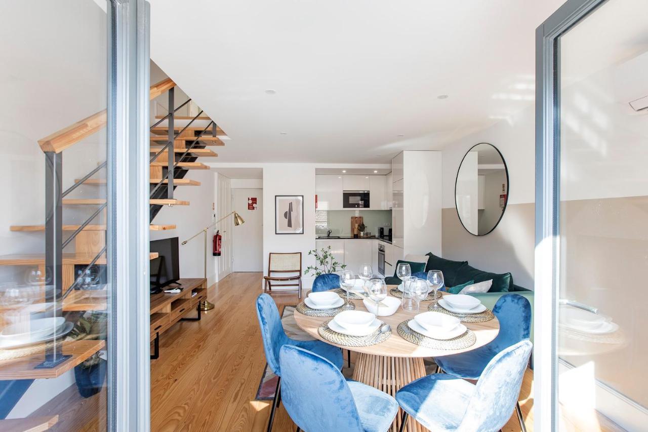Bright 3Br Flat W/ Ac In City Center By Lovelystay Porto Exterior foto